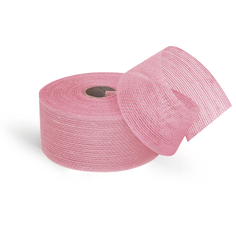 Fita de Juta Rosa 60 mm