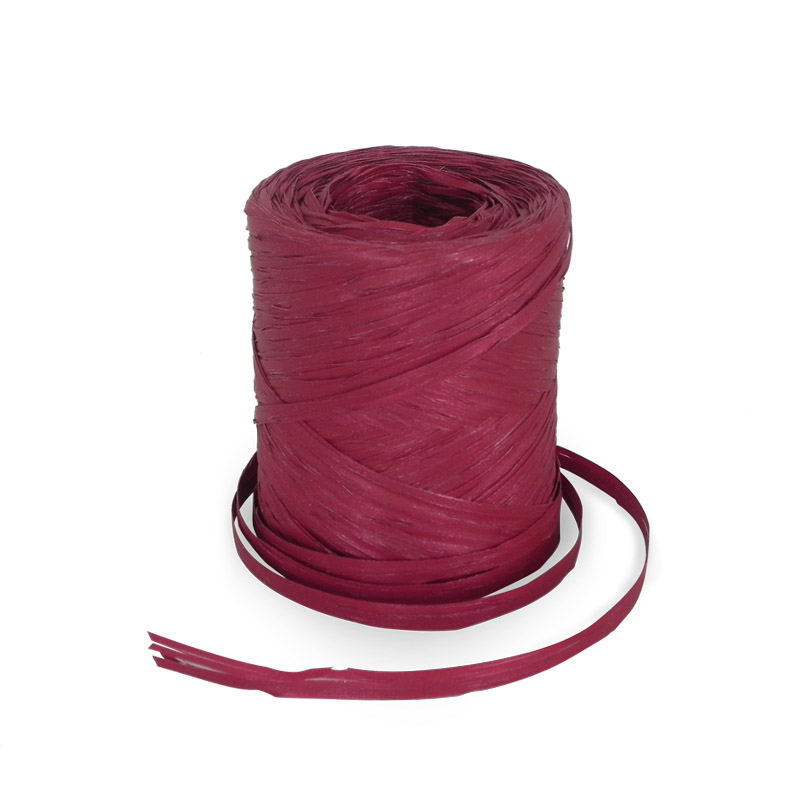 Fita de Rafia Bordeaux
