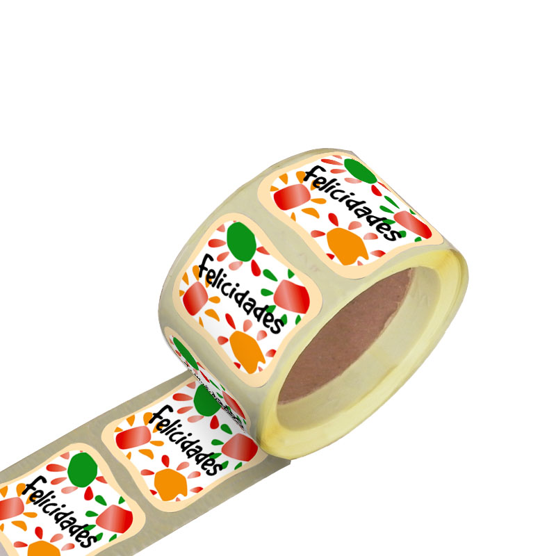 Etiqueta Felicidades PF005