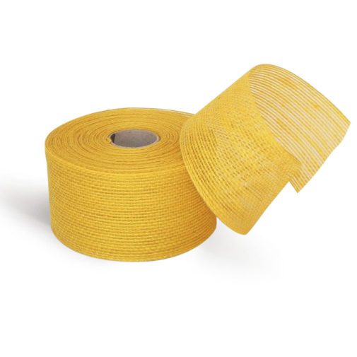 Fita de Juta Amarela 60 mm