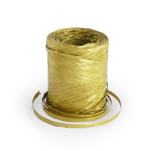 Fita de Rafia Ouro
