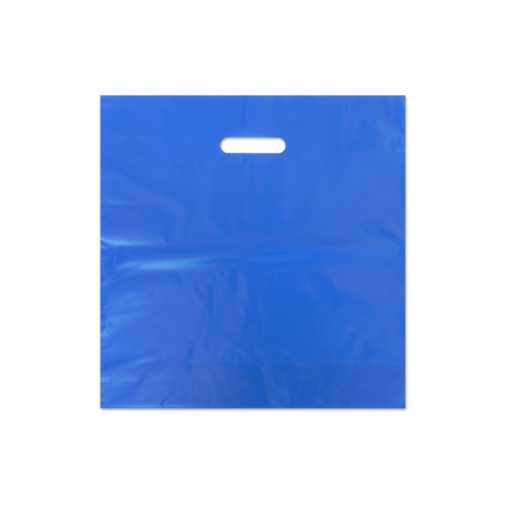 Saco de plástico Azul