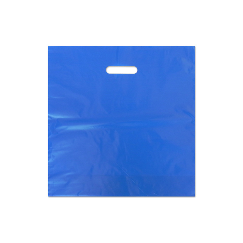 Saco de plástico Azul