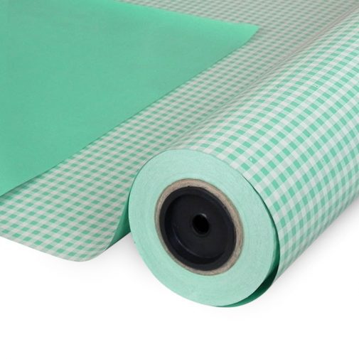 Papel Reversível Vichy Verde PR1501