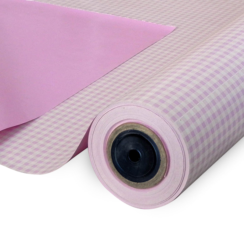 Papel Reversível Vichy Rosa PR1503