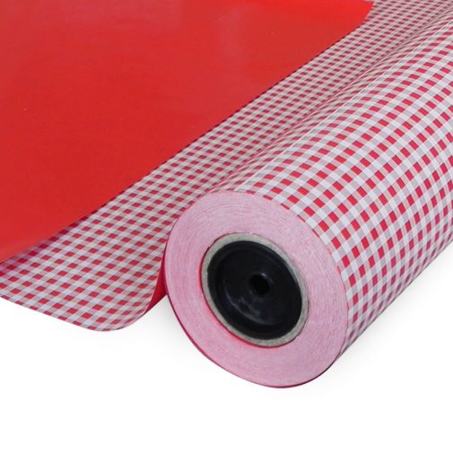 Papel Reversível Vichy Vermelho PR1504