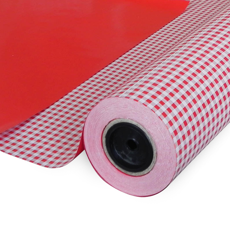 Papel Reversível Vichy Vermelho PR1504