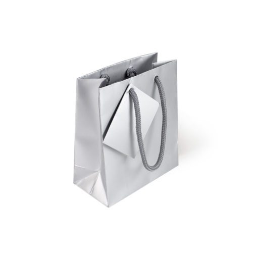 Saco de Papel Lux Prata