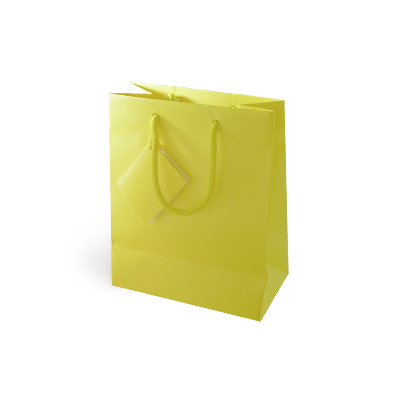 Saco de Papel Lux Amarelo