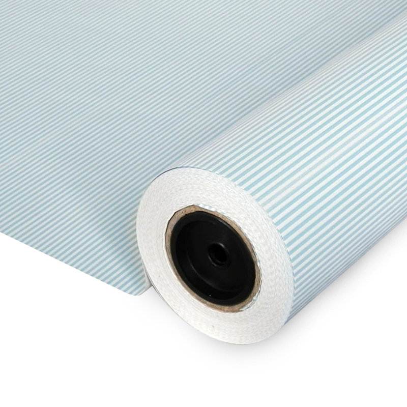 Papel de embrulho Linhas azul PB0517