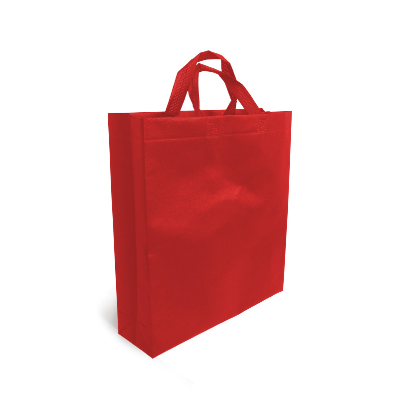 Saco de Tecido asa em Laço Vermelho