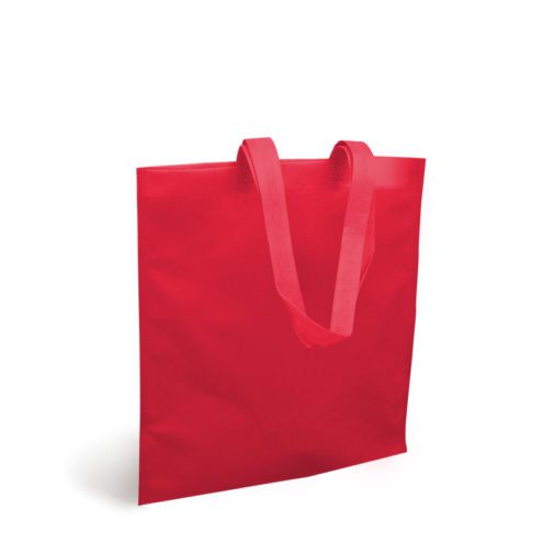 Saco de Tecido em Laço Vermelho