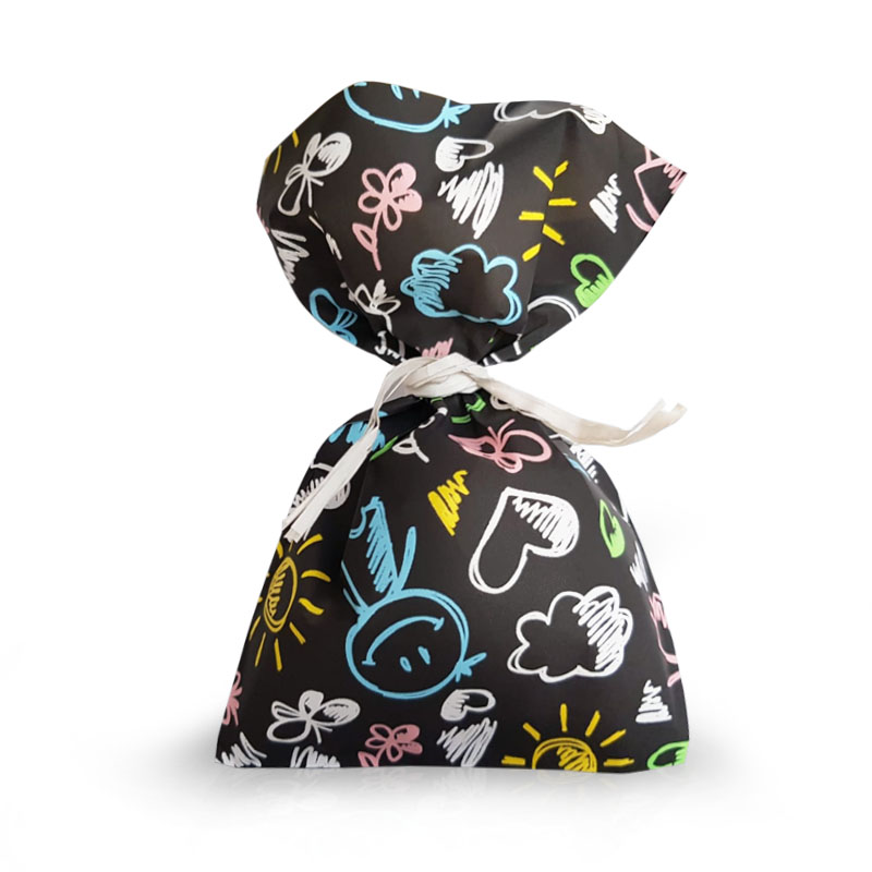 Envelope Fantasia Infantil Preto