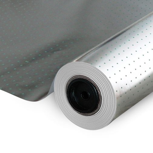 Papel de Embrulho Metalico Turquesa PBM04