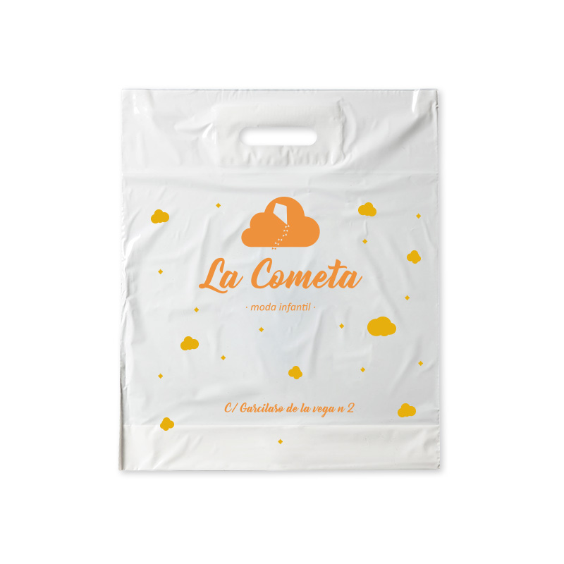 Saco Plastico Recortada 40 x 45