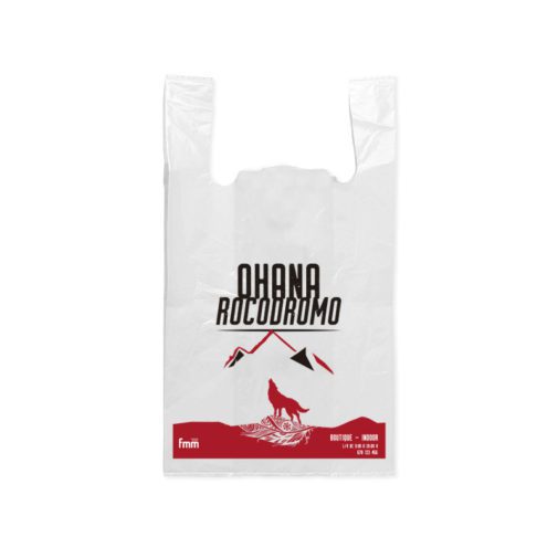 Saco Plástico camiseta 40 x 50