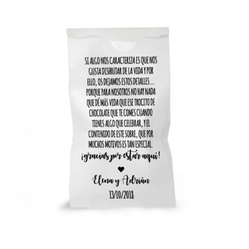 Envelope de papel Branco Impresso - Image 2