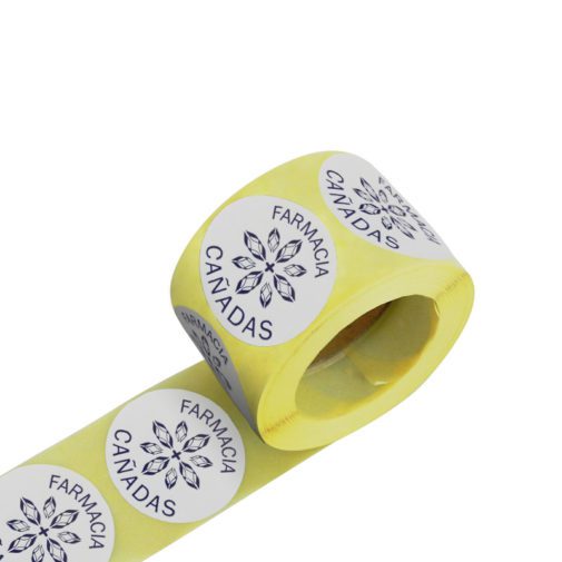 Etiqueta adesivas papel Prata