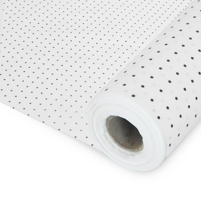 Rolo Papel Seda Plumeti Preto