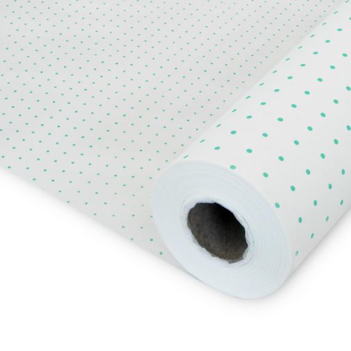 Rolo Papel Seda Plumeti Verde Mint