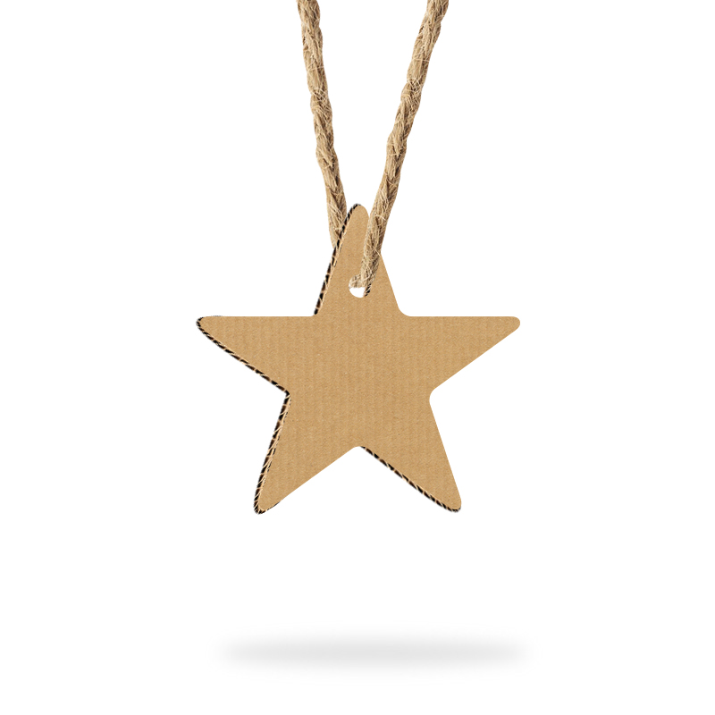 Etiqueta Pendente Estrela