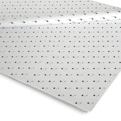 Papel Seda Estrela Preta
