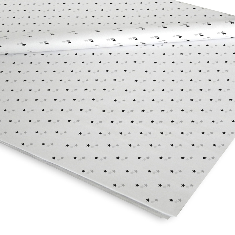 Papel Seda Estrela Preta