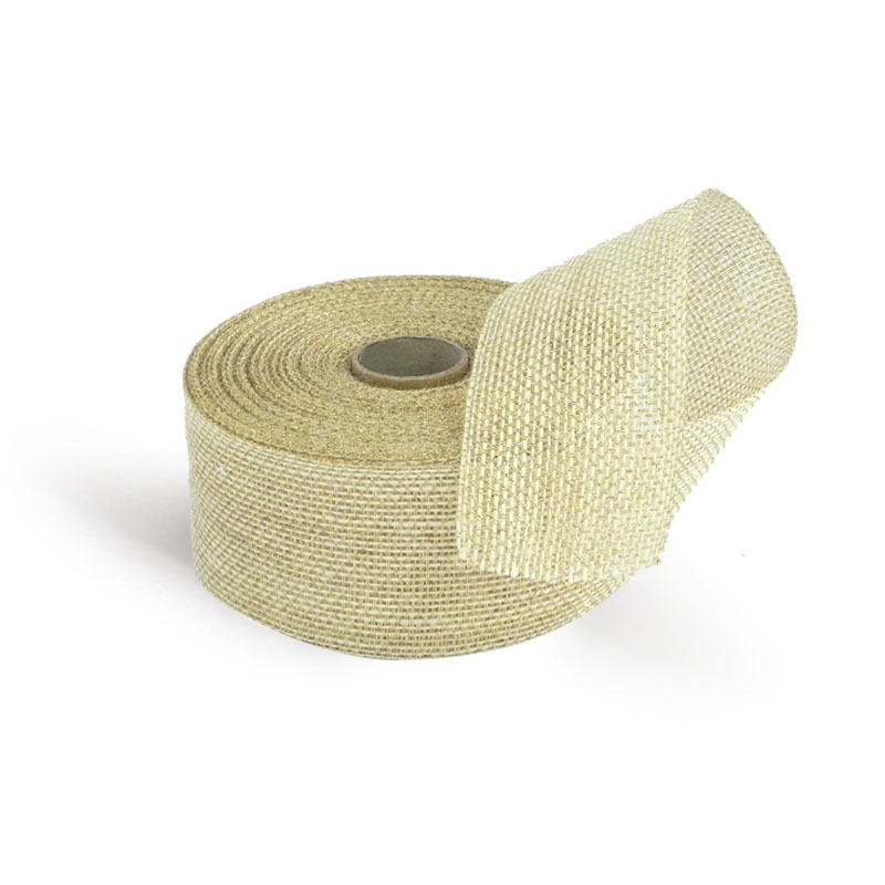 Fita de Juta Ouro 60 mm