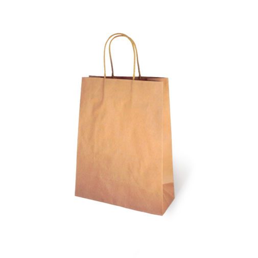 Saco de Papel Kraft alça de algodão