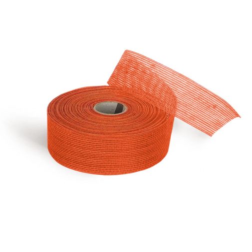 Fita de Juta Laranja 40 mm