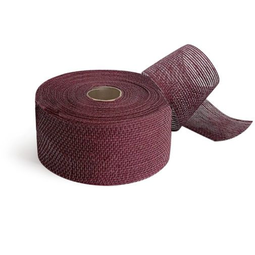 Fita de Juta Bordeaux 60 mm