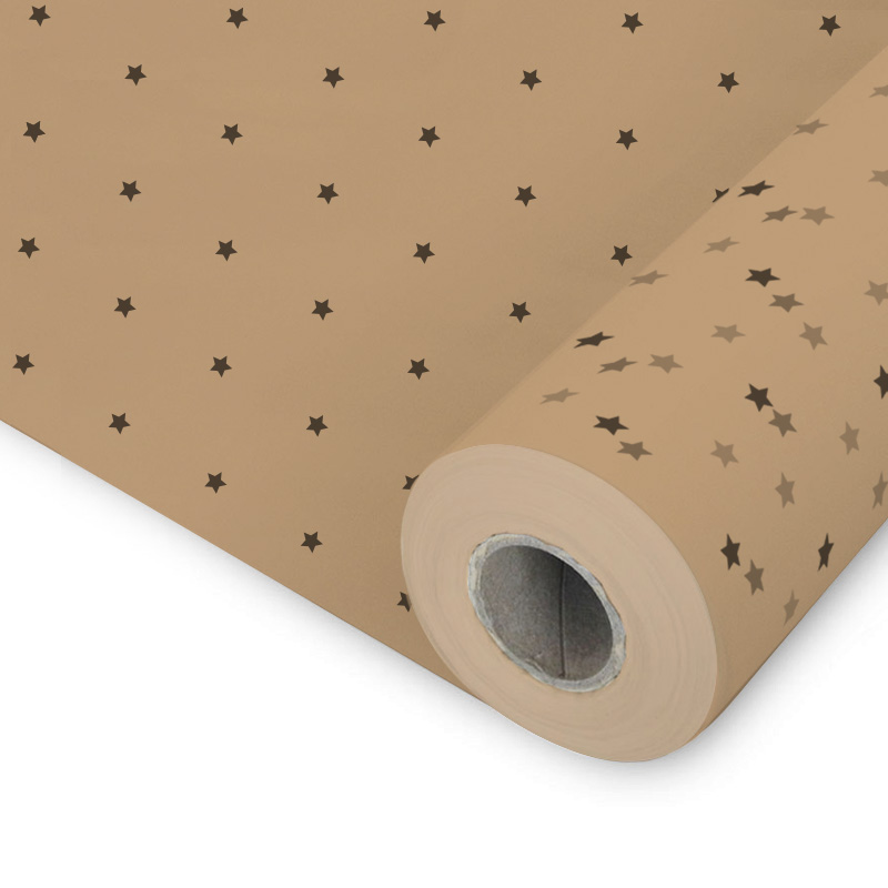 Rolo Papel Manila Estrela Preta