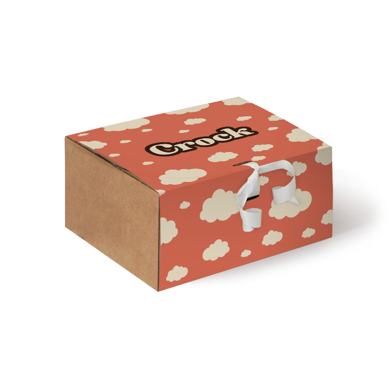 Caixa com Faixa-Papel 25x20x12 cm