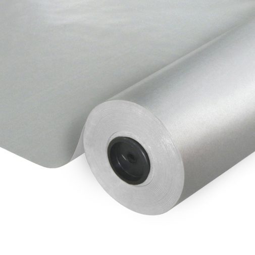 Papel Kraft Branco Prata