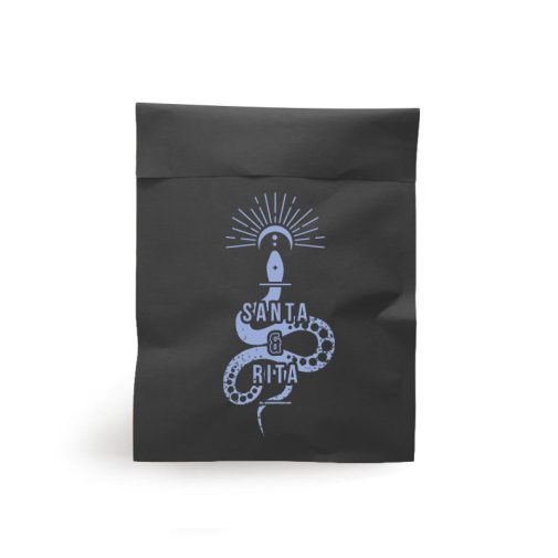 Envelope Preto Adesivo Impresso